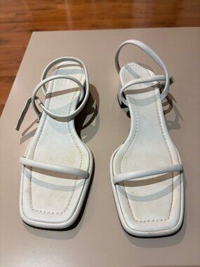 The Row Kate Sandal mint green